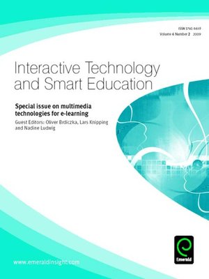 cover image of Interactive Technology and Smart Education, Volume 6, Issue 2